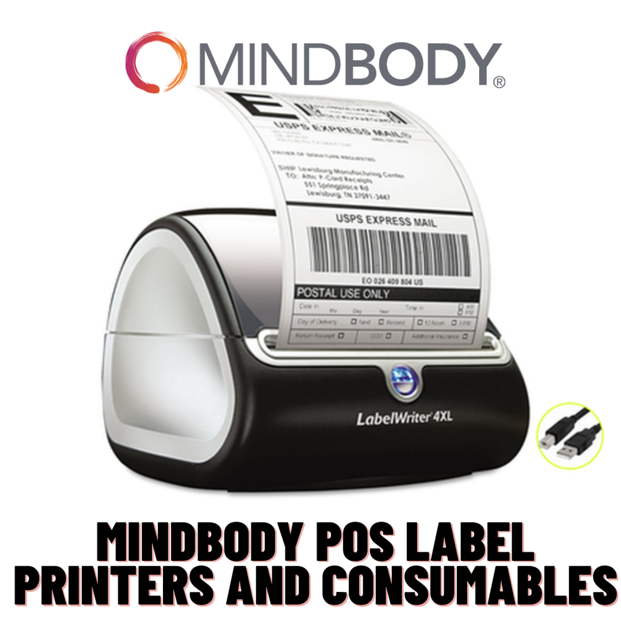 MindBody POS Label Printers and Consumables 